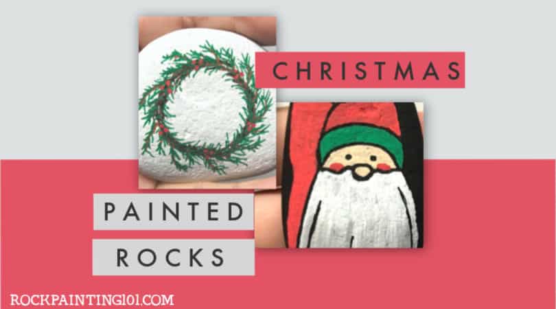 36 wonderful Christmas painted rocks you’ll love to make