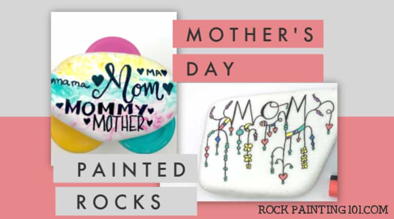 6 lovely Mother’s Day rock painting ideas