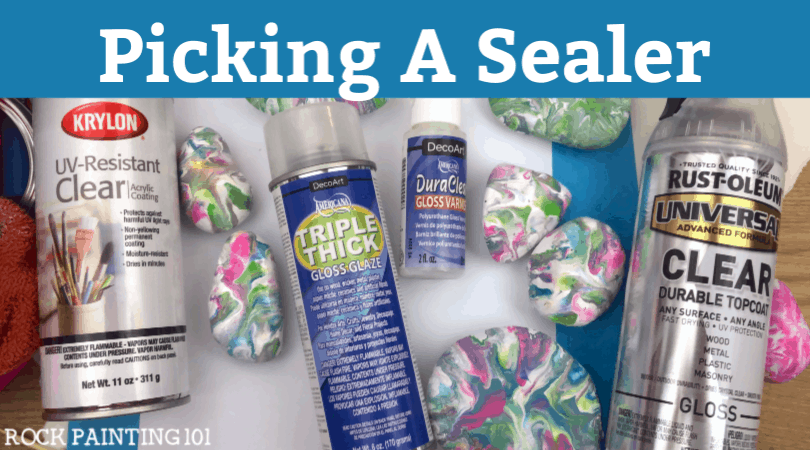 What is the best sealer for painted rocks?