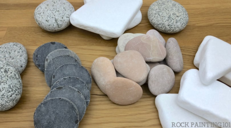 Where to buy smooth and flat rocks for crafts