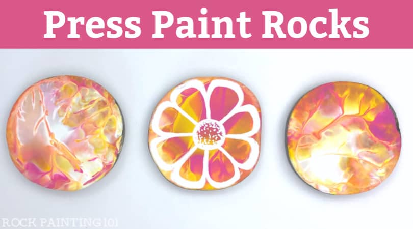 How to master press painting on rocks