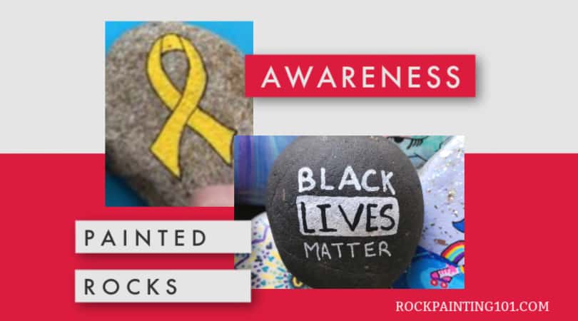 Rock Painting Ideas That Spread Awareness