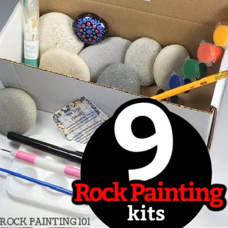 9 fun rock painting kits: perfect for beginners or gifts